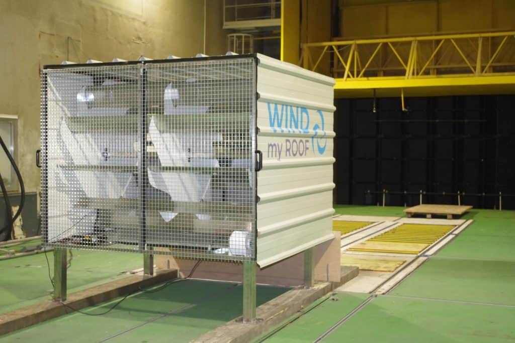 windbox tests back blower